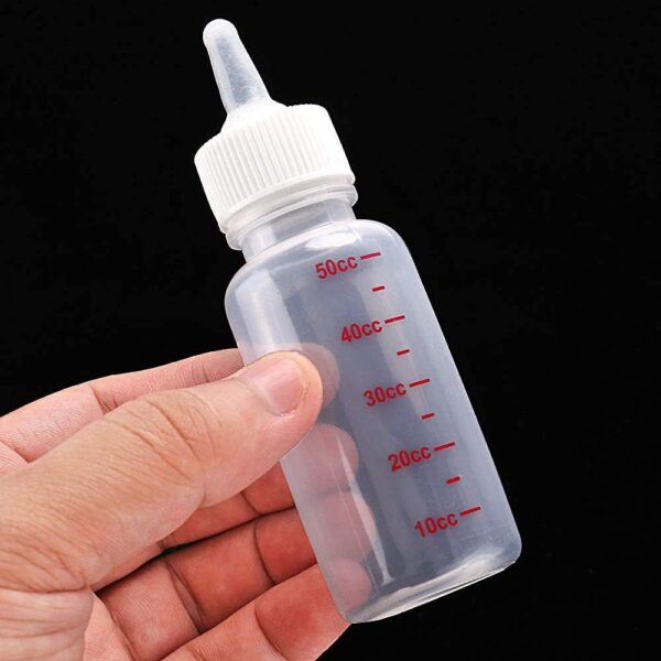 Mini Pet Feeding Bottle and Syringes with Nipples for Small Cat Dog Animals (Model 5) - Image 5