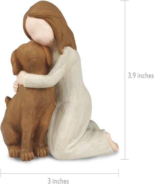 Dog Angel Figurines, Angel Dog Friendship Memorials for Dog Lovers - Image 5