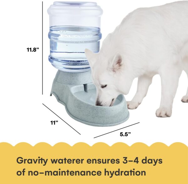 Noa Store Automatic Pet Water Dispenser | BPA Free 1 and 3 Gallon Cat Water Dispenser Food Dispenser, H20, Dog Small and Big Cat Feeder, Cat Water Bowl and Dog water dispenser, Automatic Pet waterer - Image 3