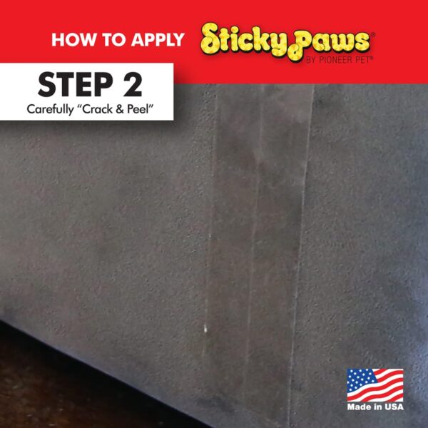 Pioneer Pet Sticky Paws Furniture Strips Cat Deterrent - Image 4