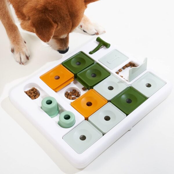 Dog Puzzle Toy 3 levels, Dog Interactive toys, Mental stimulating for boredom and smart Dogs, treat puzzle for all breeds dog.