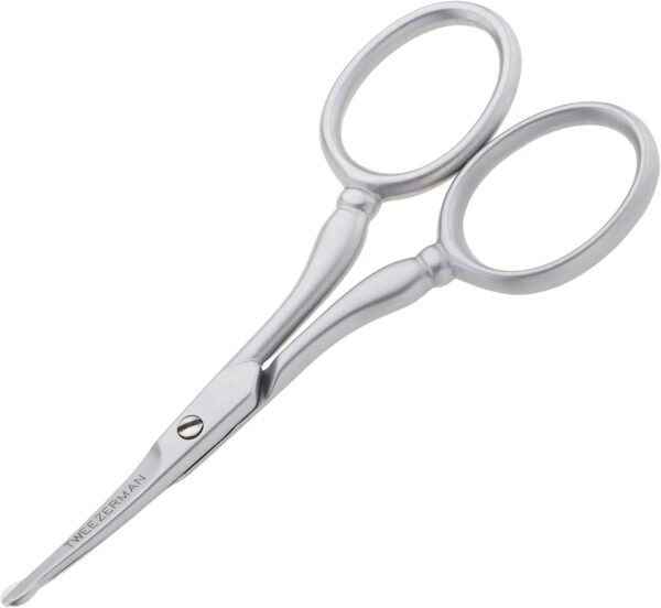 Tweezerman Dog and Cat Stainless Steel Safety Tip Grooming Scissors