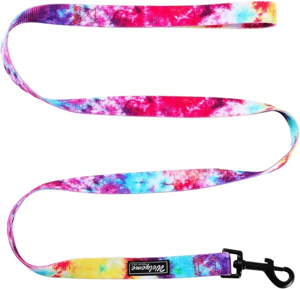 Tie Dye No Pull Dog Harness and Leash Set for Small Medium Large Dogs, Rainbow Dog Harness - Image 2