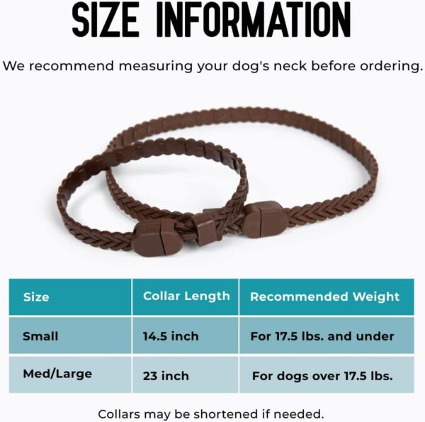 Hip + Joint Mobility Collar for Dogs with Glucosamine, Chondroitin, MSM, and More | Convenient & Easy | 30 Days of Continuous Support | Water Resistant (Small) - Image 6