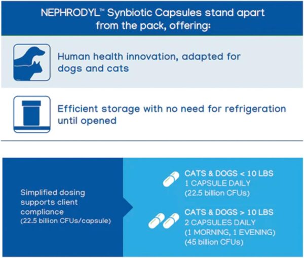 NEPHRODYL Synbiotic Capsules for dogs and cats - Image 4