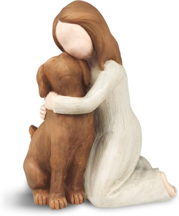 Dog Angel Figurines, Angel Dog Friendship Memorials for Dog Lovers