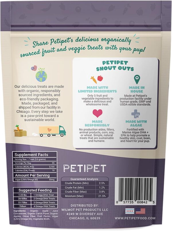 Omega 3 for Dogs - Skin, Coat, Brain and Heart Health Supplement - for Dry, Itchy, or Flaky Skin - Allergies and Itch Relief Chews - DHA and EPA Omega 3 Fatty Acids from Marine Algae - Image 4