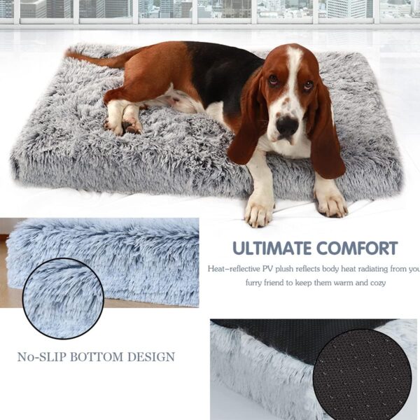 Dog Bed Large Memory Foam Dog Bed Comfortably Orthopaedic Dog beds Detachable and Washable Pet Dog Bed Dog Mat Cage Dog Box Mat 47-32-4in - Image 8