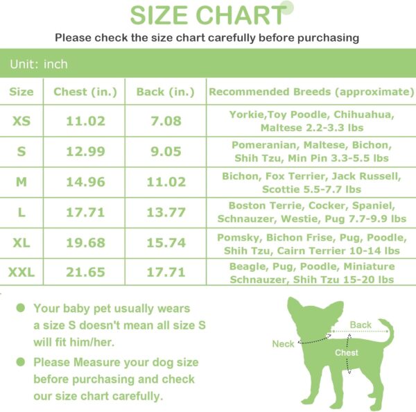 Dog Shirt Avocado Print Summer Dog Clothes Boy Girl Breathable Cool Costume Strap Sweatshirt for Small Puppy T-Shirt Pet Outfit, Avocado, XS - Image 6