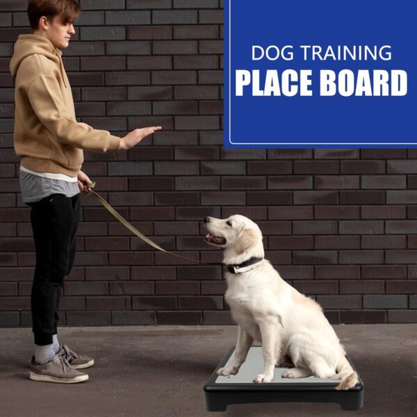 Dog Training Place Board with Non-Skid Surface, Dog Platform for Training, Portable Dog Agility Platform，Dog Training Stand, Dog Training Equipment Suitable for Small, Medium Dogs - Image 4