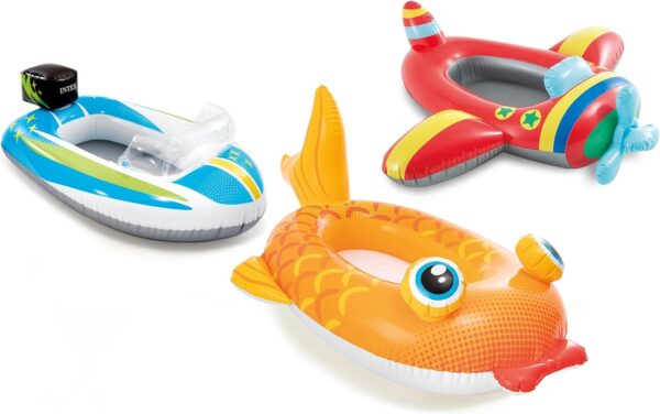 Intex Pool Cruiser - Aufblasbare Babysitz/Schwimmboot, Modell Sortiert