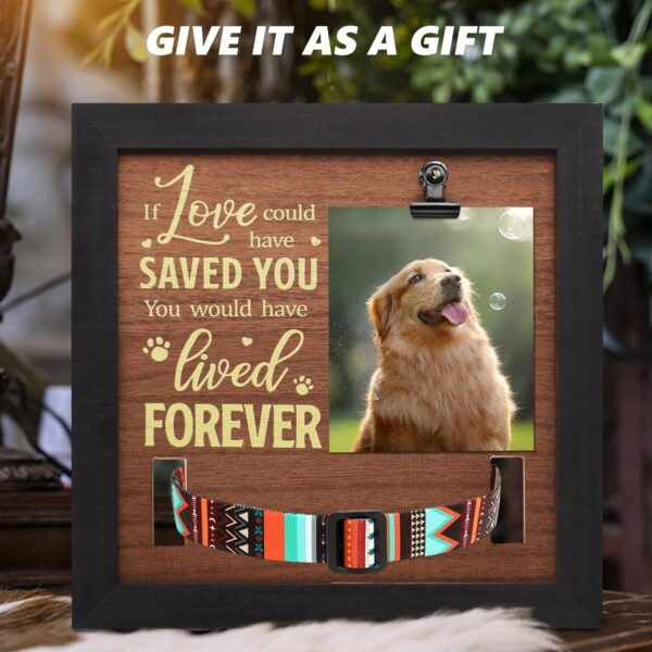 Pet Memorial Picture Frame - Heartfelt Dog & Cat Bereavement Gifts for Loss of Pet, Dog Memorial, Sympathy Gift - Image 5