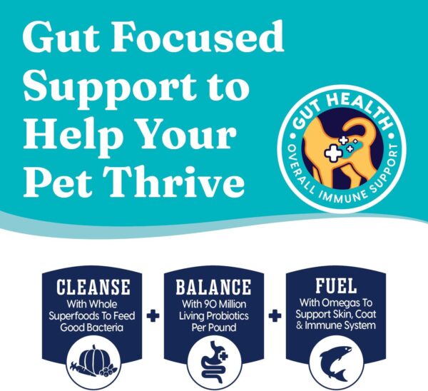 Solid Gold - Fit as a Fiddle Weight Management Cat Food - Low Calorie Grain Free Dry Cat Food Recipe with Alaskan Pollock - Superfoods & Probiotics for Gut Health and Immune Support - Image 4