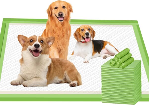 Dog Pee Pads Extra Large 28"x36", X-Large Training Puppy Pee Pads Super Absorbent & Leak-Proof, XL Disposable Pet Piddle Pad and Potty Pads for Dogs, Puppies, Doggie(20 Count