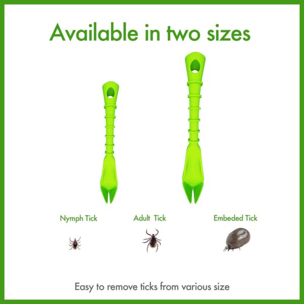 ZenPet Tick Remover for Dogs & Cats & People - Value Pack - Easy and Fast Tick Removal Tool (3 Packs) - Image 3