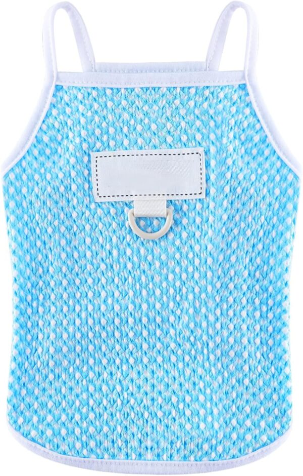 XS Dog Shirt Vest Spring/Summer Dog Shirts for Small Dogs Soft Cool Dog T-Shirt Dog Clothes Stretchy Suspenders Puppy Clothes for Chihuahua Yorkie Teacups