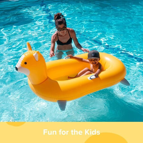 The Corgi Floatie (Corgi Pool Float) by KANYAN. Giant Inflatable Dog Pool Float (Dog Float). Funny Pool Floats (Party Float) - Image 4