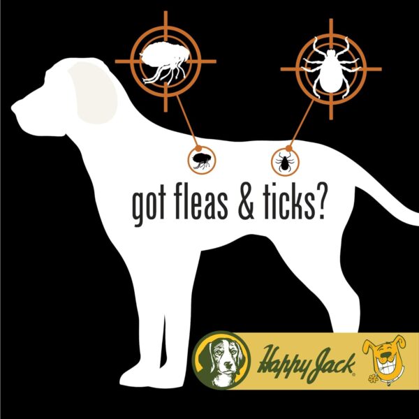 Happy Jack Paracide Flea & Tick Shampoo for Dogs, Dog Flea and Tick Treatment, Flea and Tick Prevention for Cats, 8 oz - Image 2