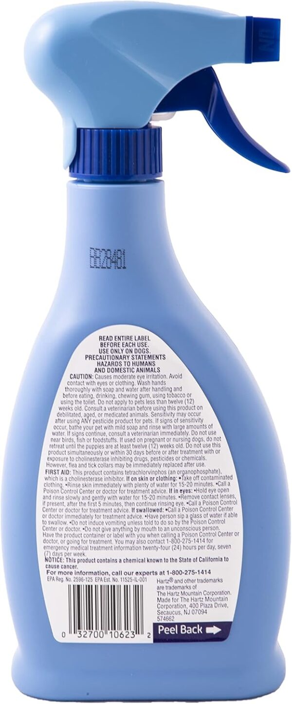 Hartz UltraGuard Flea And Tick Dog Spray, Kills And Repels Fleas And Ticks, 16 Ounce - Image 2