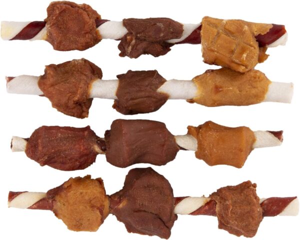 Good'N'Fun Triple Flavored Rawhide Kabobs for Dogs, 1 pack, 12 oz - Image 3