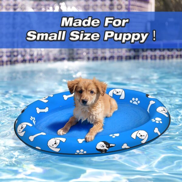 MICOOYO Dog Float Raft - Inflatable Dog Swimming Float for Summer Dog Water Float (Small) - Image 6