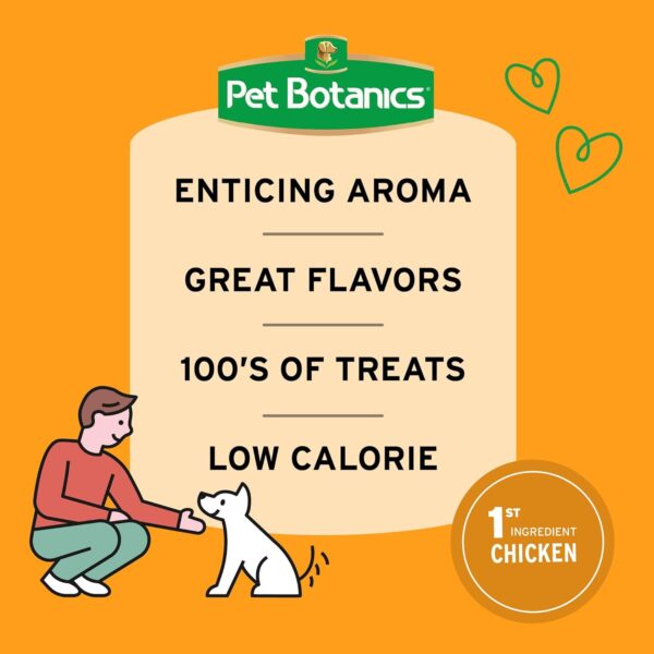 Pet Botanics 12 oz. Pouch Training Rewards Jerky Bites, Chicken Recipe, with 225 Treats Per Bag, The Choice of Top Trainers - Image 5