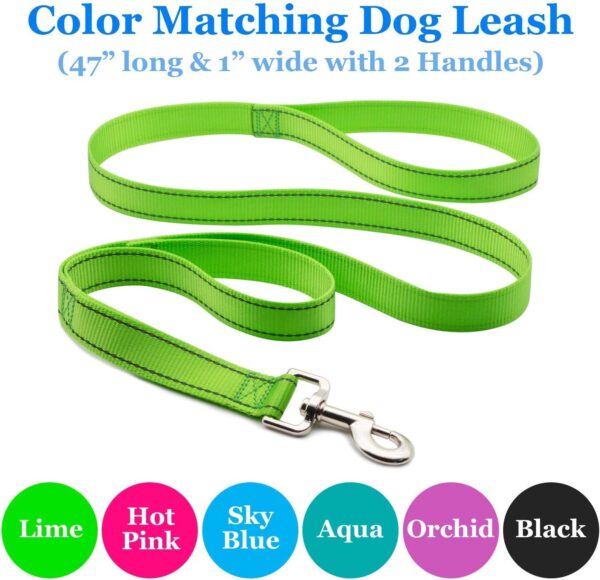 Reflective Personalized Dog Collar with Pet Name Phone Number Address for Small Medium Large Dogs Adjustable Size (XS S M L XL) - Image 5