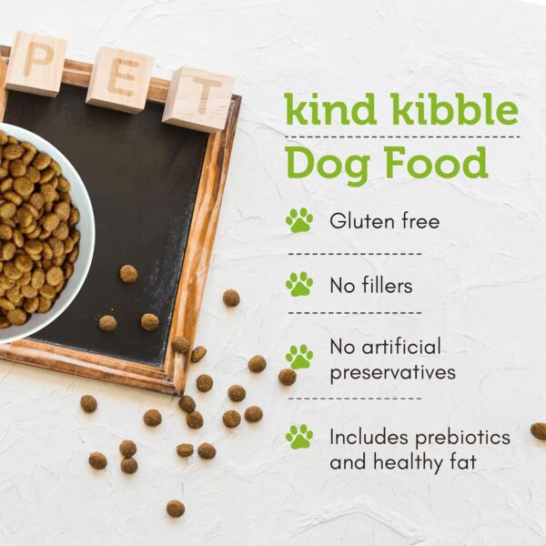 V-dog Vegan Kibble Dry Dog Food (24 LB) | Plant Based Protein with Added Taurine for Sensitive Stomach and Skin | Adult Dog Food | Vegetarian Superfood | Made in US - Image 6