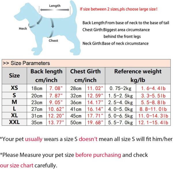 Dog Jeans Jacket Cool Blue Denim Coat for Small Medium Girl Boy Dogs Puppy Clothes Comfort Lapel Harness Vest with D-Ring for Leash - Image 3