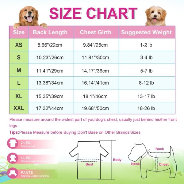 Dog Dress Birthday Clothes for Small Medium Dogs, Print Colorful Polka Dot Mesh Dresses Girl Dog Clothes, Summer Tutu Princess Pet Puppy Clothing Doggie Outfits Cat Apparel, XX-Large, Pink - Image 3