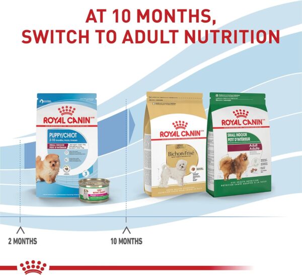 Royal Canin Size Health Nutrition Small Indoor Puppy Dry Dog Food, 2.5 lb bag - Image 6