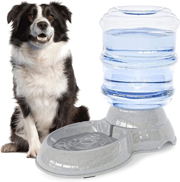 Automatic Dog Water Dispenser,3 Gallon| 11L Gravity Automatic Pet Water Dispenser Station,Pet Waterer for Large Dogs and Cats,Large Capacity Water Feeder for Cats and Large Dogs