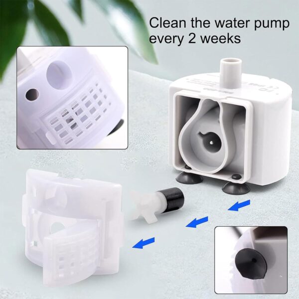 Cats Water Fountain Pet Water Fountain Compatible Motor Pet Water Dispenser Replacement Cat Feeding & Watering Supplies - Image 4