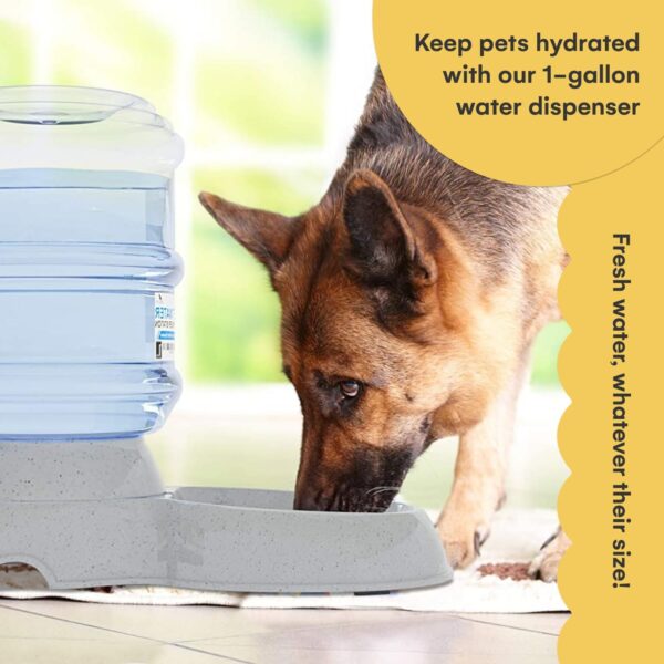 Noa Store Automatic Pet Water Dispenser | BPA Free 1 and 3 Gallon Cat Water Dispenser Food Dispenser, H20, Dog Small and Big Cat Feeder, Cat Water Bowl and Dog water dispenser, Automatic Pet waterer - Image 2