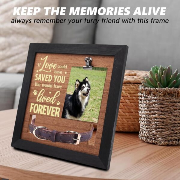 Pet Memorial Picture Frame - Heartfelt Dog & Cat Bereavement Gifts for Loss of Pet, Dog Memorial, Sympathy Gift - Image 6