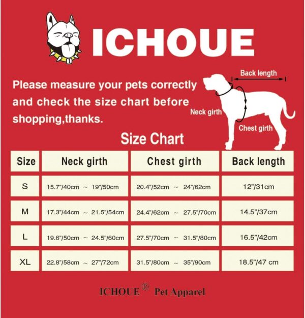 iChoue French Bulldog Life Jacket Vest Saver Swimming with Floating Plate Chin for Puppy Frenchie Pug English Boston Terrier (Red, Small) - Image 2