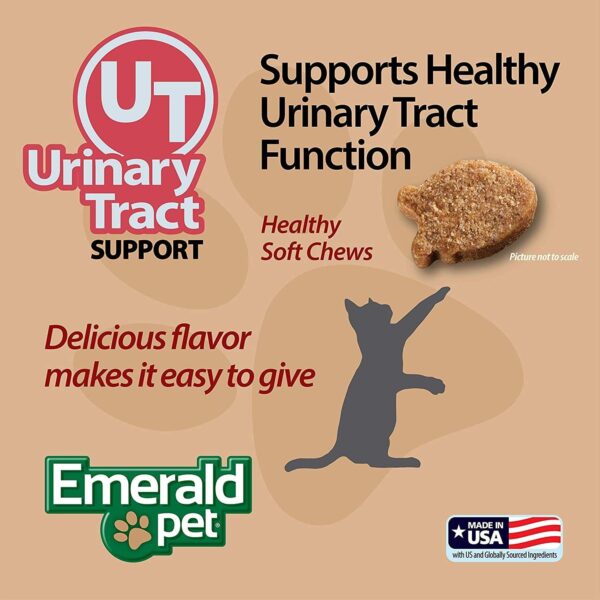 3 Pack of Urinary Tract Support Feline Health Chews, 2.5 Ounces Each, Grain-Free, Made in The USA - Image 5