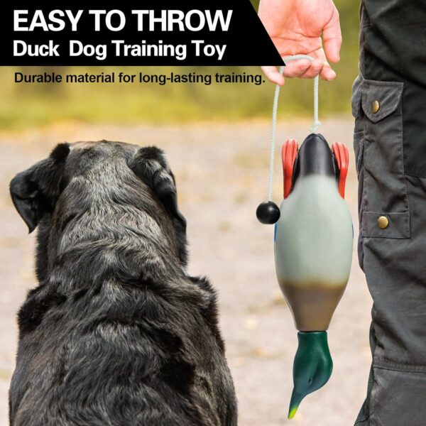 Duck Hunting Accessories Kit: Durable & Floatable Duck Dummy Bumper for Hunting Dog Training, Enhance Retrieval Skills with Premium Hunting Dog Stuff - Image 6