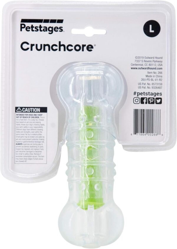 Petstages Crunchcore Bone Water Bottle Alternative Dog Chew Toy, Large - Image 3