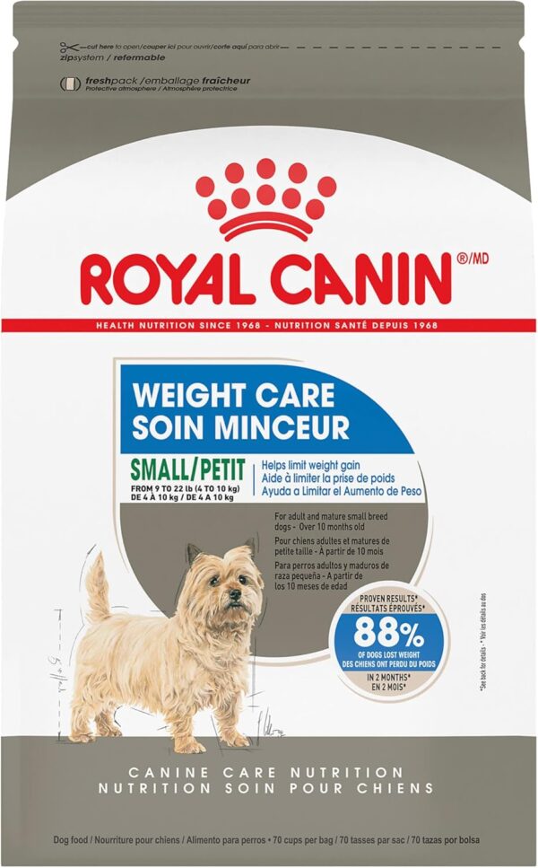 Royal Canin Small Weight Care Adult Dry Dog Food for Small Breeds, 2.5 lb bag