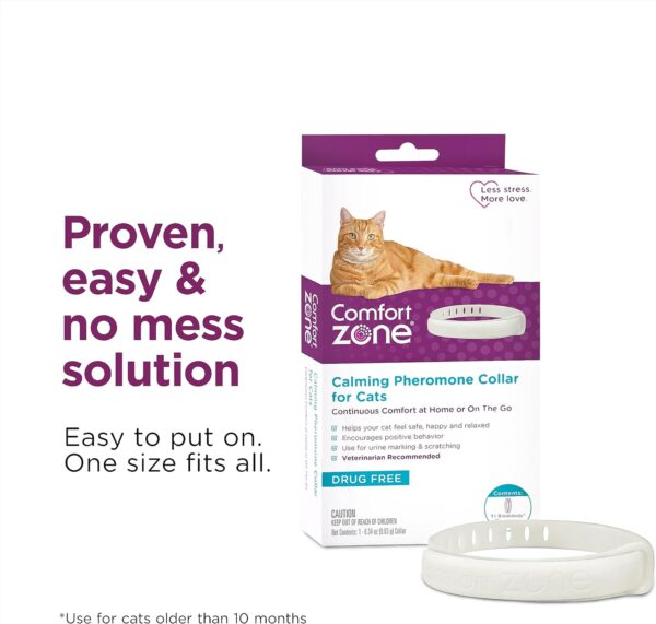 Comfort Zone Cat Calming Collar: 1 Pack - Image 5