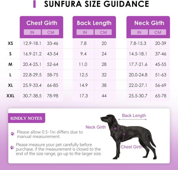 SUNFURA Dog Life Jacket, XL Dog Life Vest for Swimming, High Floating Lifejacket for Dogs, Ripstop Dog Water Vests for Large Dogs Adjustable Pet Life Preserver with Rescue Handle, Purple XL - Image 2