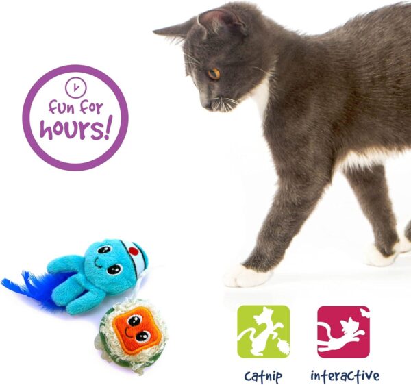 Pet Craft Supply Silly Snacks and Funny Food Crinkle Cuddling Catnip and Silvervine Interactive Cat Toys - Great for Indoor Cats and Kittens for All Breed Sizes - Image 2