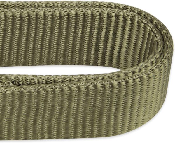 Premium Upgraded Durable Nylon Anti-escape Martingale Dog Collar for Medium Boy and Girl Dogs Comfy and Safe - Walking, Professional Training, Daily Use. (Medium, Military Green) - Image 5