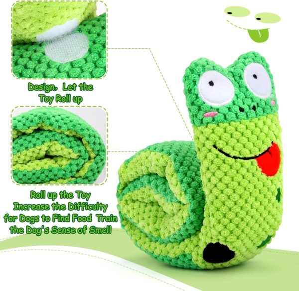 Squeak Dog Toys Stress Release Game for Boredom, Dog Puzzle Toy IQ Training, Snuffle Toys Foraging Instinct Training Suitable for Small Medium and Large Dogs - Image 3