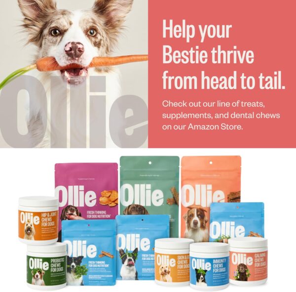 Ollie Chill Pills Calming Supplements for Dogs - Anxiety Relief for Dogs - Calming Bites for Dogs - Dog Melatonin - Dog Stress and Anxiety Relief - Calming Chews for Dogs - 60 Count Appx. - Image 6