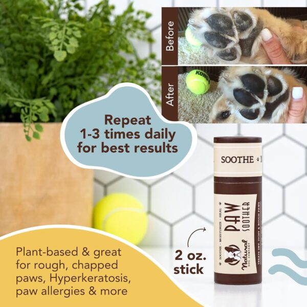 Natural Dog Company Powerhouse Bundle, Includes 4 Healing Balms that Relieve Skin Irritations, Cracked Paws, Organic, All Natural Ingredients, 0.15oz Trial Sticks - Image 8