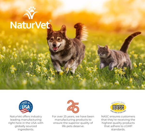 NaturVet – Aller-911 Skin & Coat Allergy Aid Plus Antioxidants – 90 Soft Chews – Supports Immune System, Skin Moisture & Respiratory Health – Enhanced with Omegas, DHA & EPA – for Dogs & Cats - Image 9