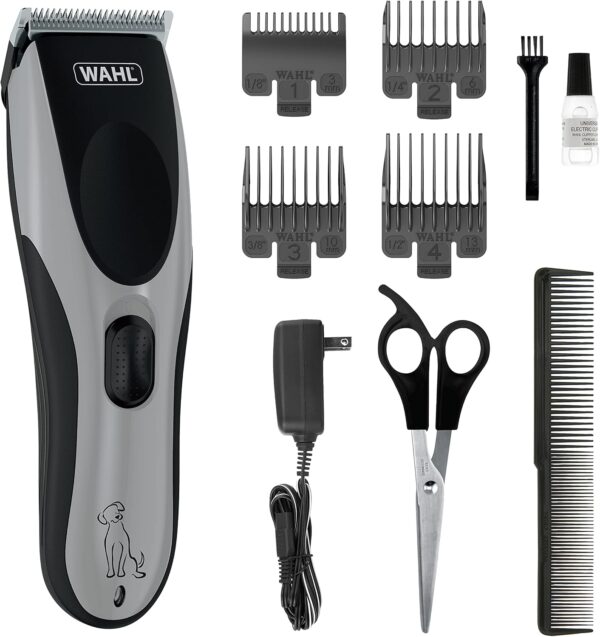 Wahl Easy Pro for Pets, Rechargeable Dog Grooming Kit – Electric Dog Clippers for Dogs & Cats with Fine to Medium Coats - Model 9549