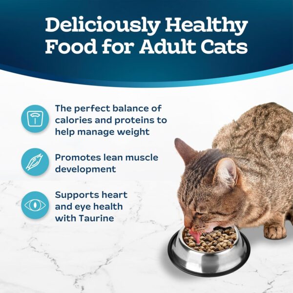 Blue Buffalo Tastefuls Natural Food for Adult Cats, Weight Control, 7-lb. Bag - Image 4